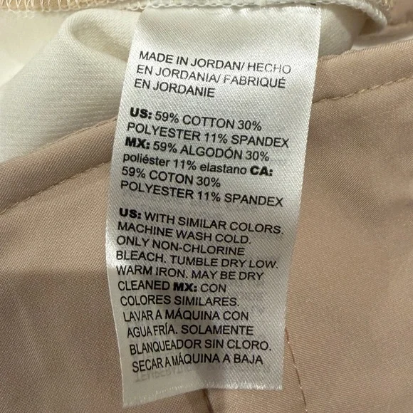 🩵WHBM White Classic Slim Ankle Comfort Stretch Trousers - Picture 10 of 10